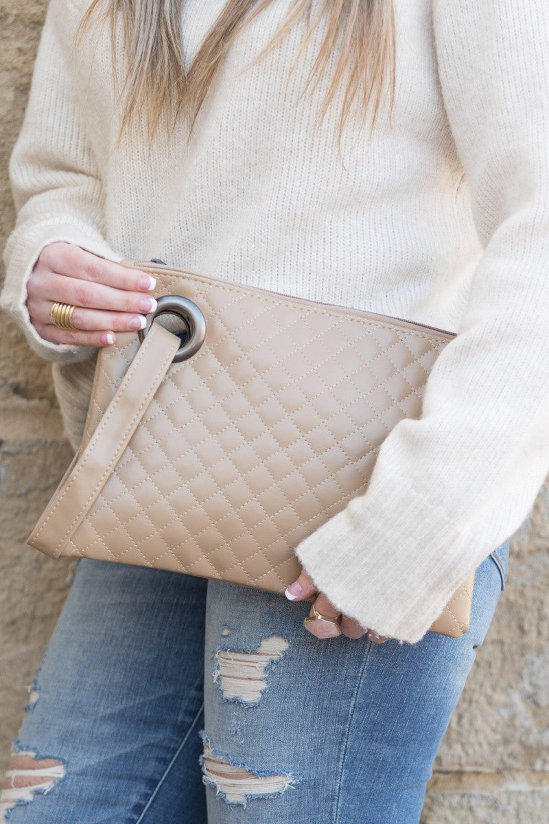 EVERYDAY CLUTCH - QUILTED - Shamarr Barquet