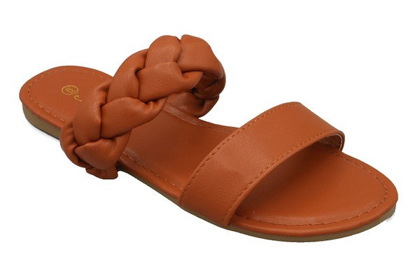 Braided Slide Sandal - Shamarr Barquet