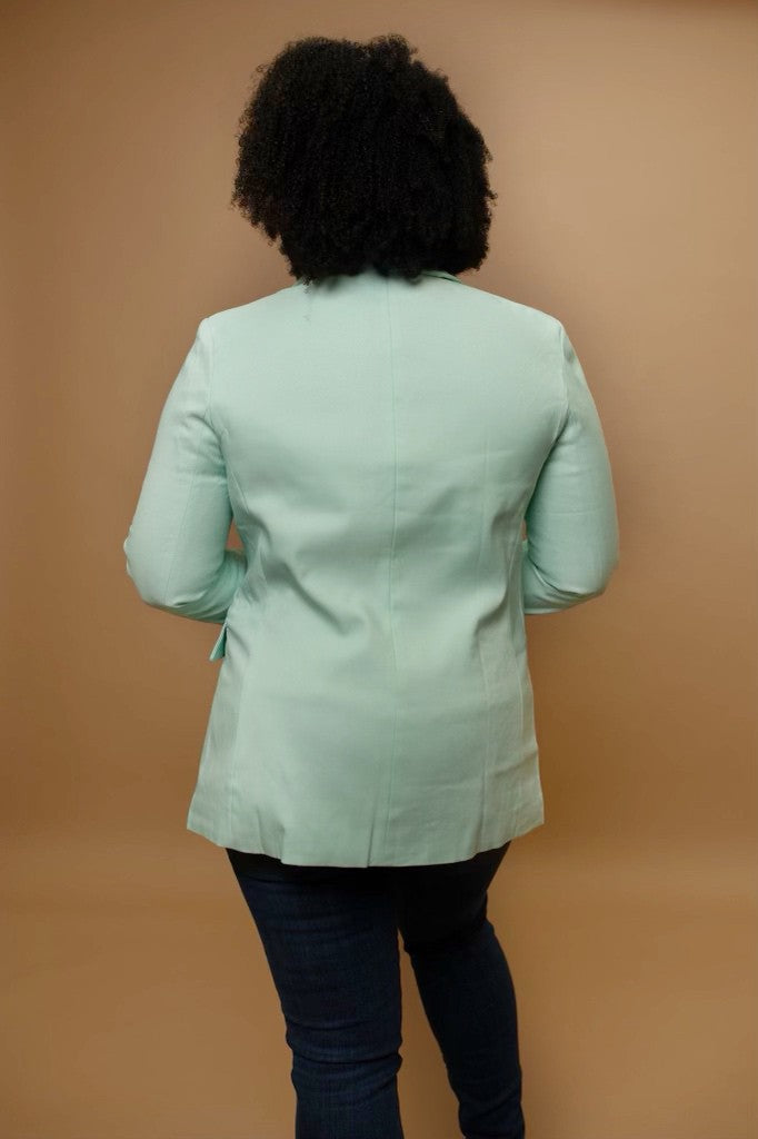 Mint Green Blazer