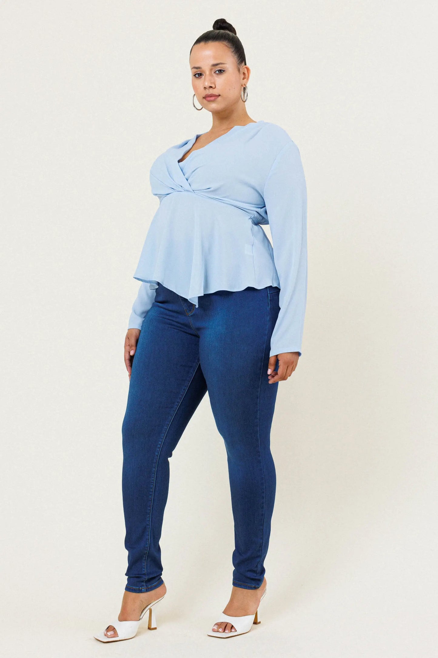 High-Rise Skinny Jeans