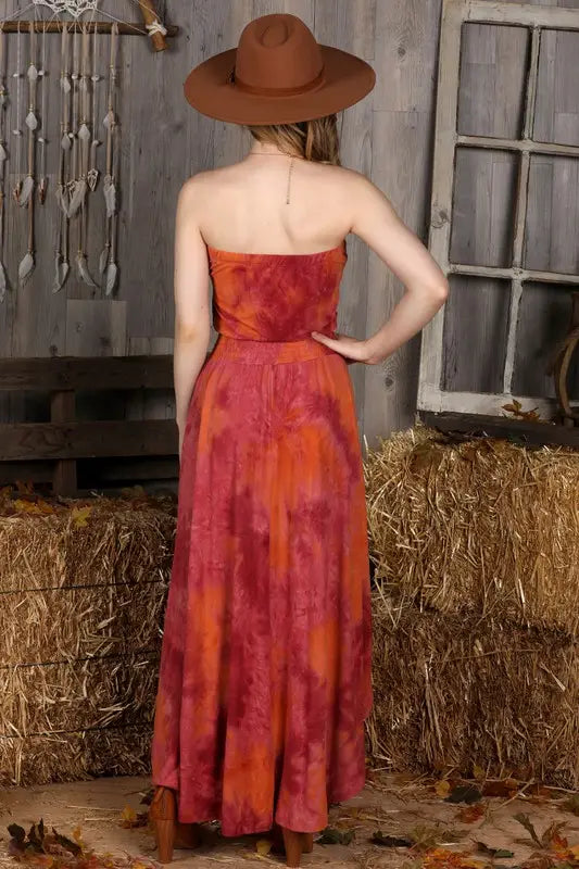 Halter High-Low Dress