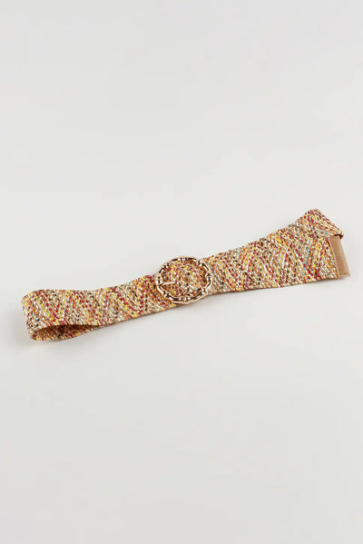 Multi-colored stretch Belt