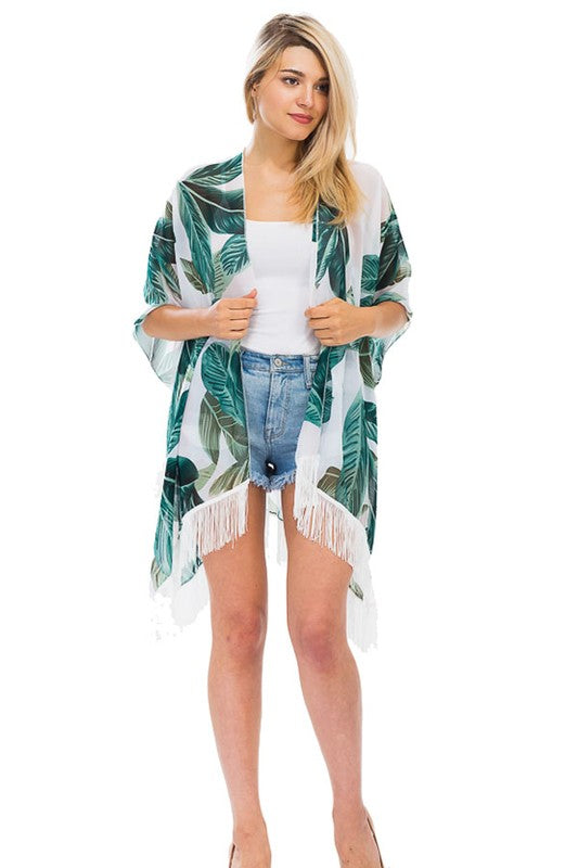 Sheer Kimono - Shamarr Barquet 