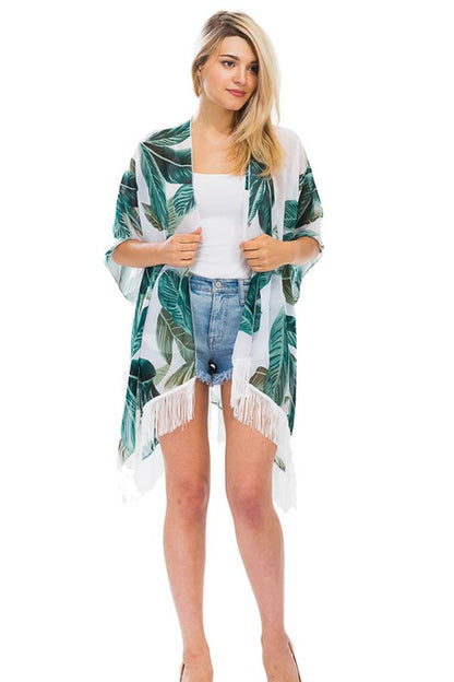 Sheer Kimono - Shamarr Barquet 