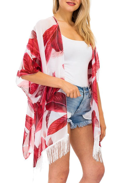 Sheer Kimono - Shamarr Barquet 