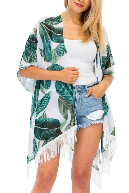 Sheer Kimono - Shamarr Barquet 