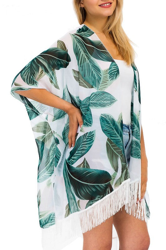 Sheer Kimono - Shamarr Barquet 