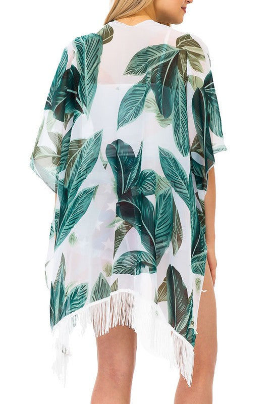Sheer Kimono - Shamarr Barquet 