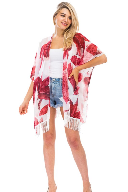 Sheer Kimono - Shamarr Barquet 