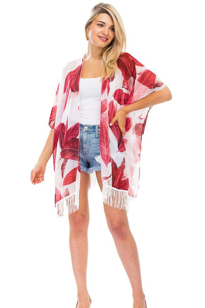 Sheer Kimono - Shamarr Barquet 