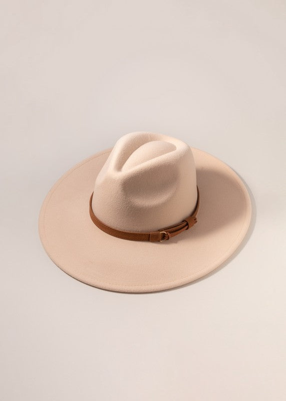 Big Brim Hat - Cream - Shamarr Barquet 
