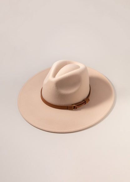Big Brim Hat - Cream - Shamarr Barquet 
