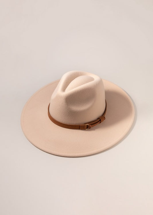 Big Brim Hat - Cream - Shamarr Barquet 