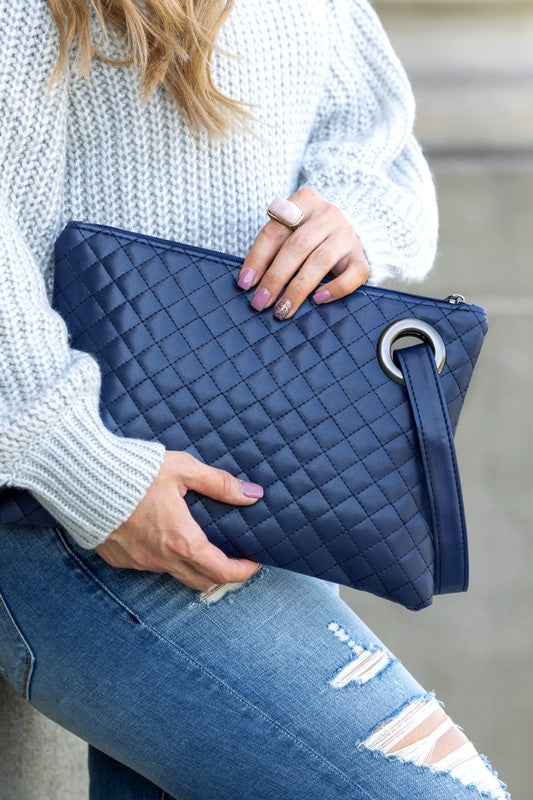 EVERYDAY CLUTCH - QUILTED - Shamarr Barquet 