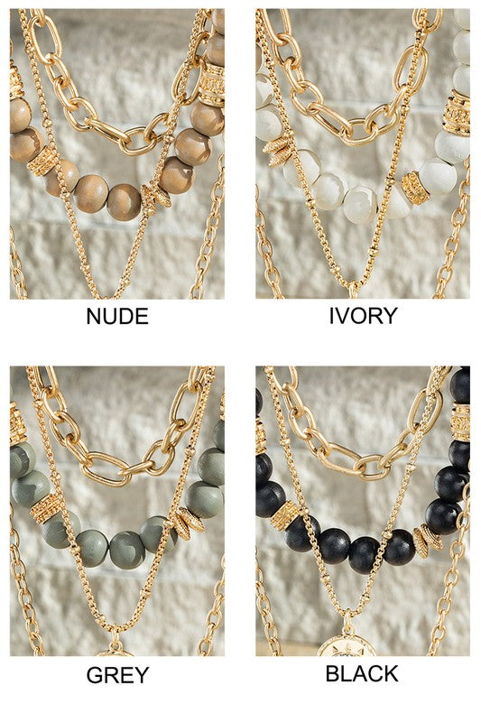 Multi-layered Necklace - Shamarr Barquet 