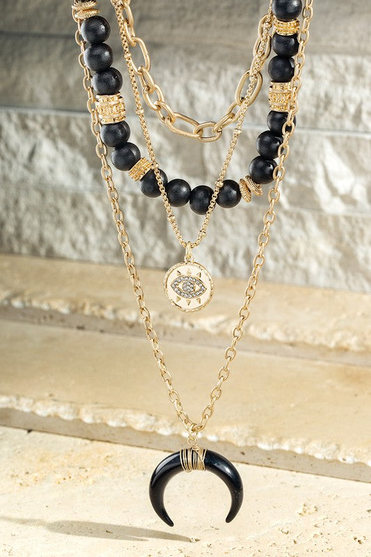 Multi-layered Necklace - Shamarr Barquet 