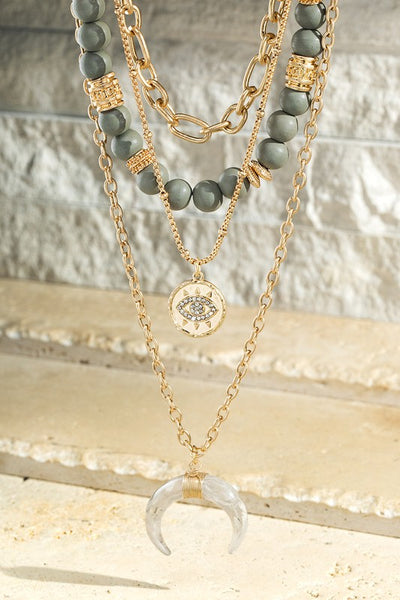 Multi-layered Necklace - Shamarr Barquet 