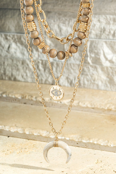 Multi-layered Necklace - Shamarr Barquet 