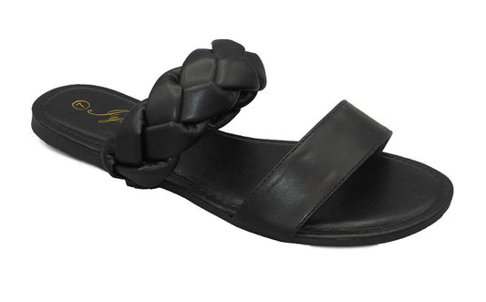 Braided Slide Sandal - Shamarr Barquet 