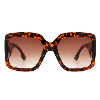 Oversize Flat Thick Frames