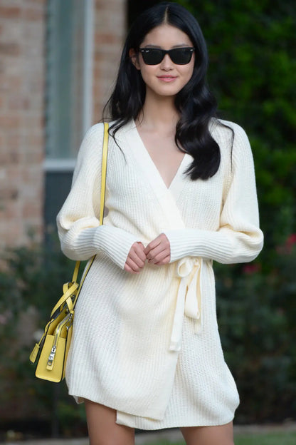 Cardigan to Sweater Dress