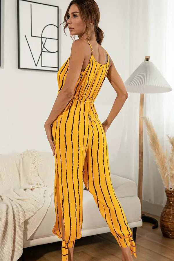 Striped Jumpsuit