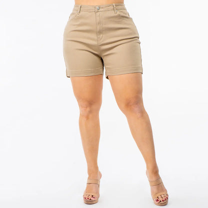 Twill Shorts - Plus