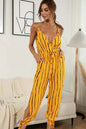 Striped Jumpsuit