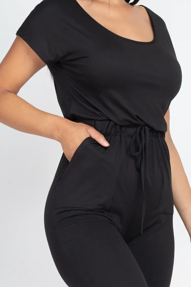 Off-the-Shoulder Jumpsuit