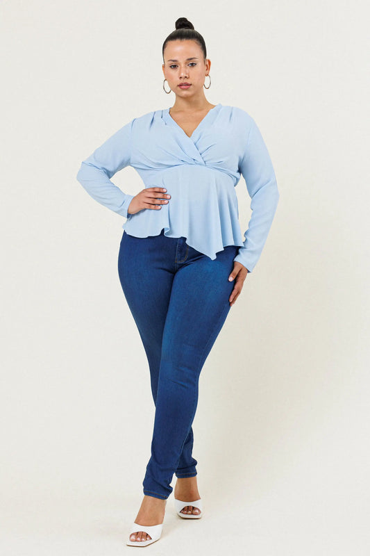 High-Rise Skinny Jeans