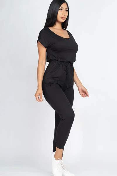 Off-the-Shoulder Jumpsuit
