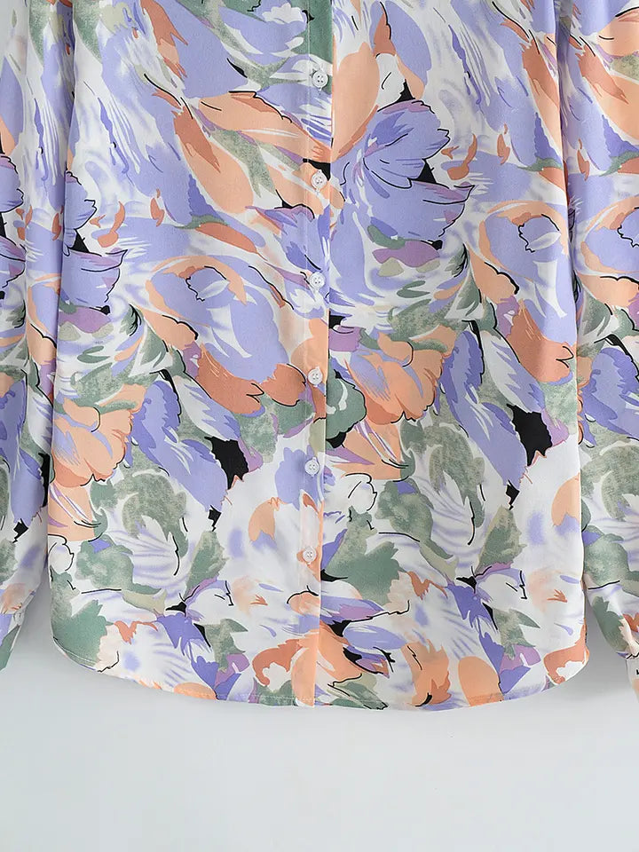 Floral Print Blouse