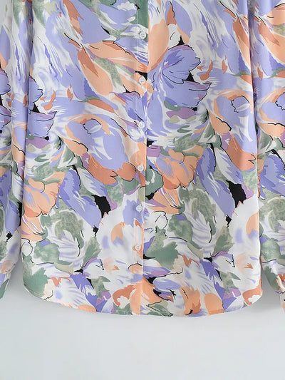 Floral Print Blouse