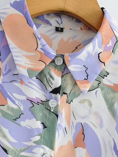 Floral Print Blouse