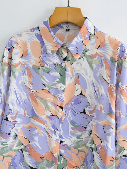 Floral Print Blouse