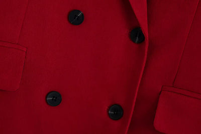 Deep Red Blazer