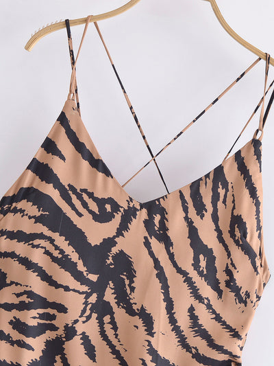 Zebra print Dress