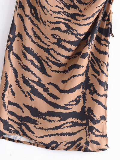 Zebra print Dress
