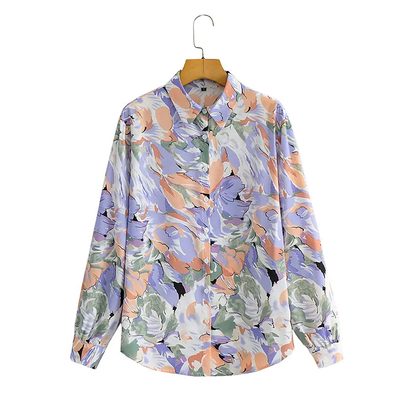 Floral Print Blouse
