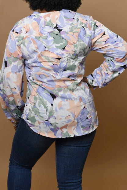 Floral Print Blouse