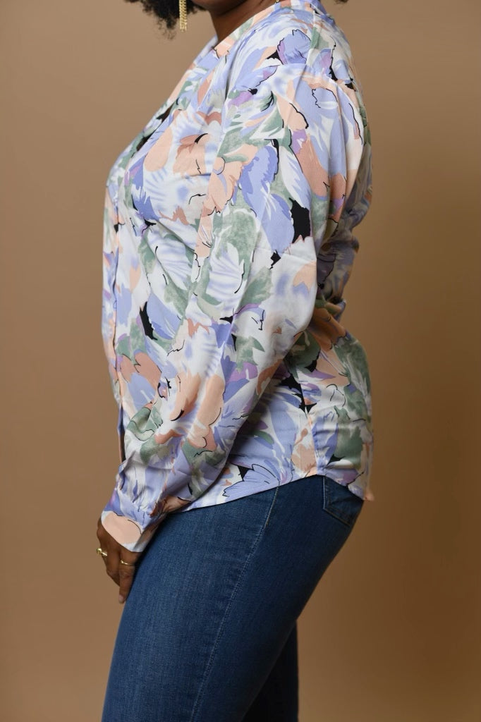 Floral Print Blouse