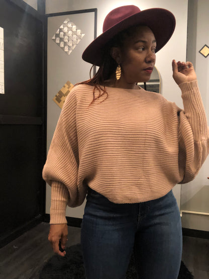 Balloon Sleeve Sweater