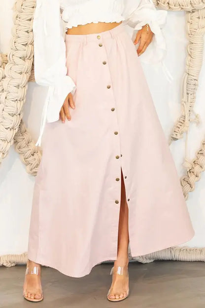 Button Down Skirt