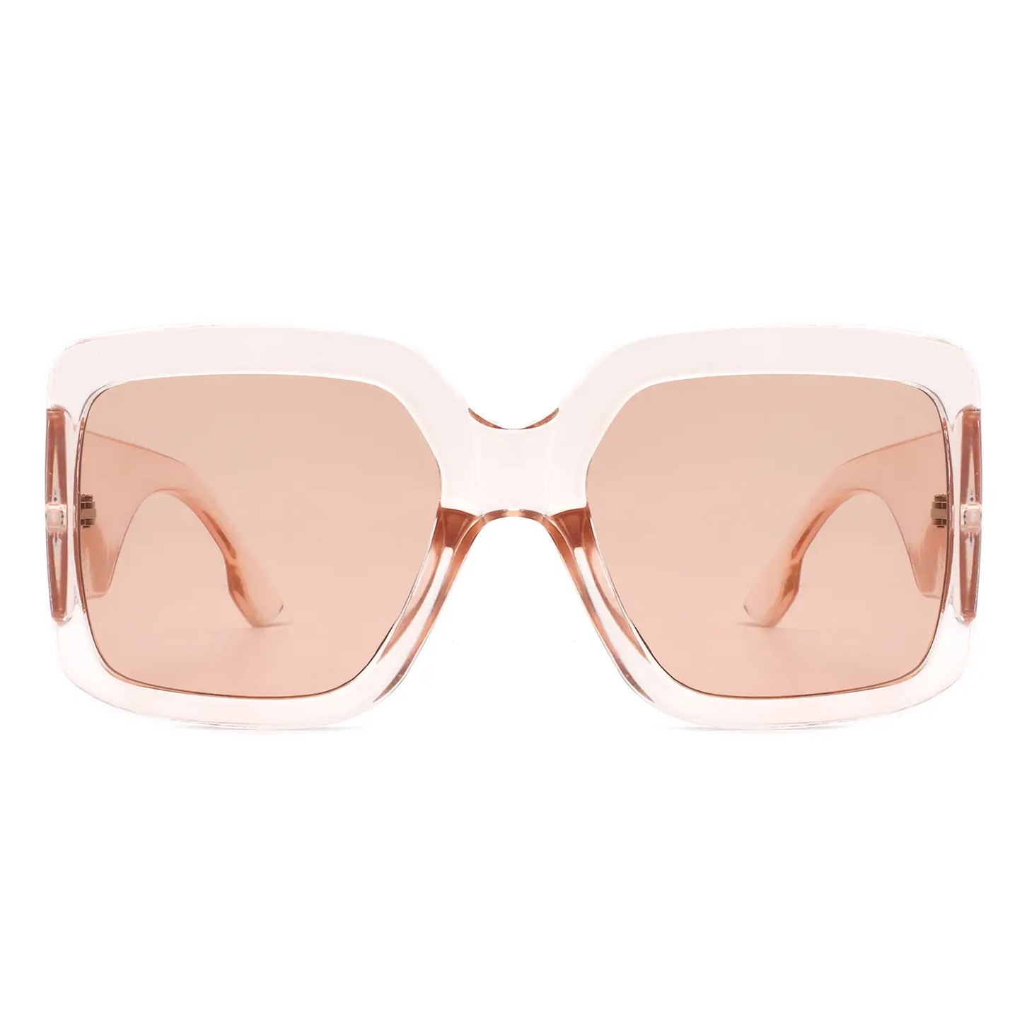 Oversize Flat Thick Frames