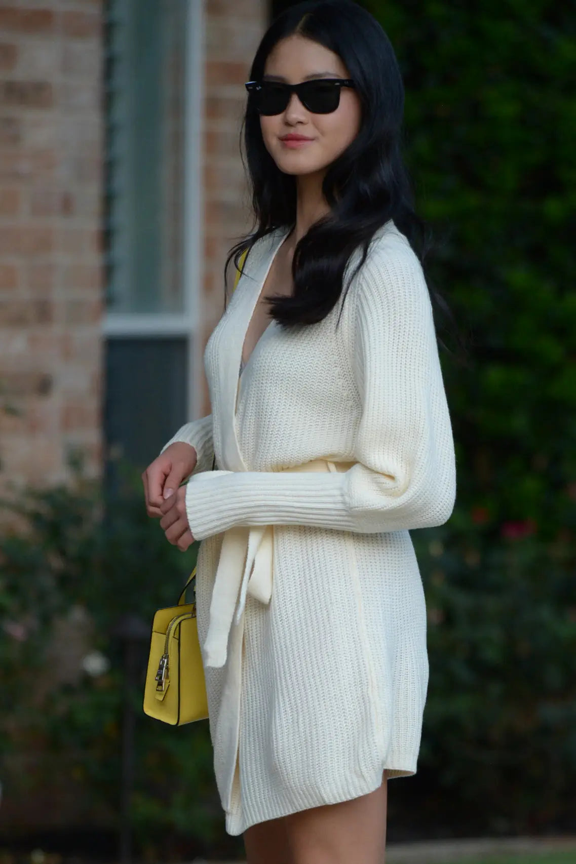 Cardigan to Sweater Dress