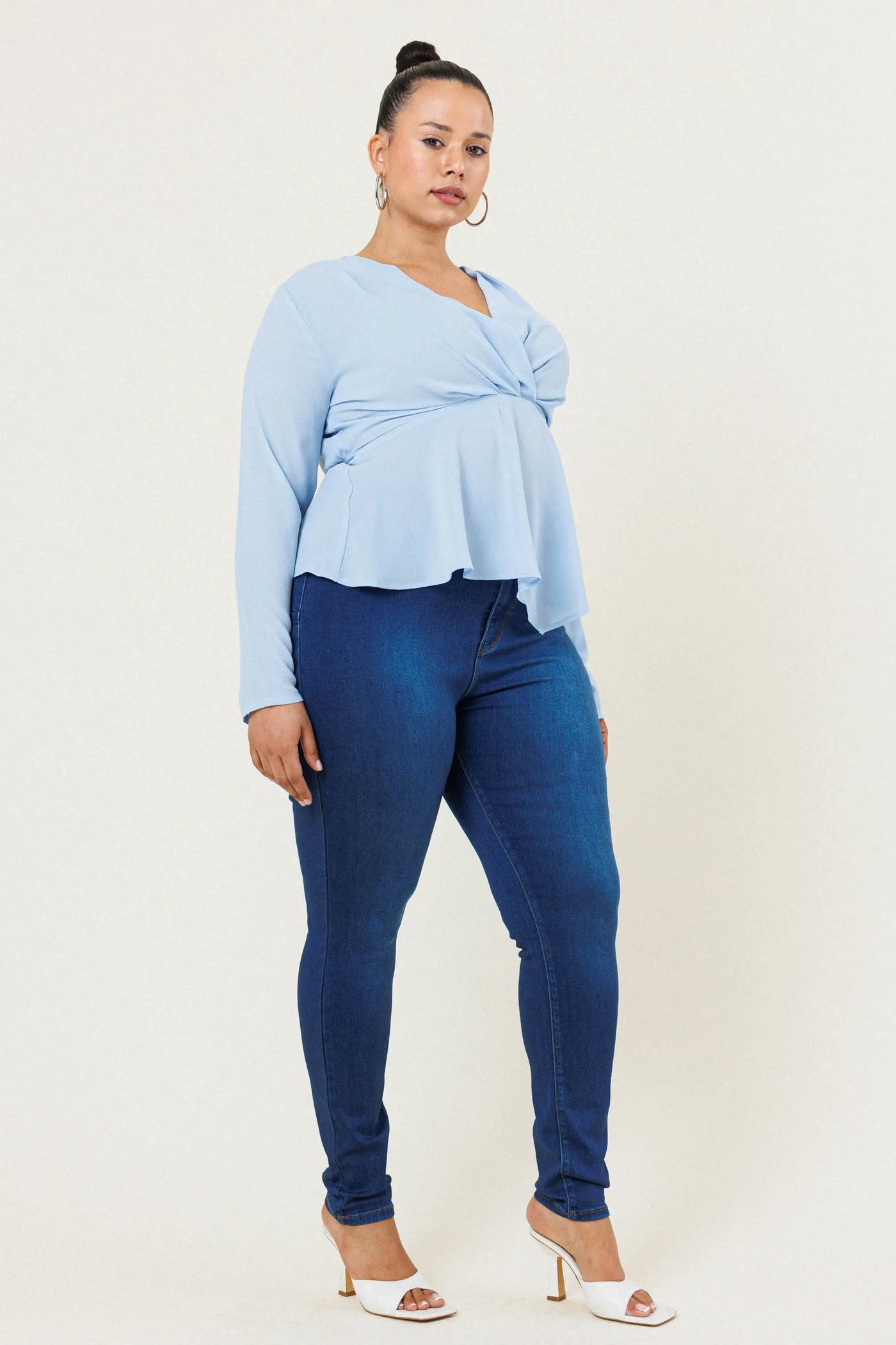 High-Rise Skinny Jeans