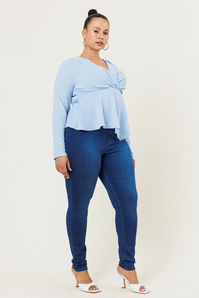 High-Rise Skinny Jeans